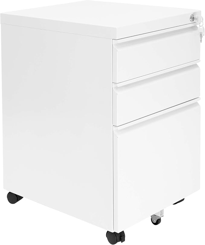 Mount-It! 3 Drawer Cabinet for Under Desk by Mount-It