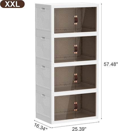 JOYMOOP Folding Storage Bins Organizer, 336 Quart Collapsible Storage Boxes - Image 9