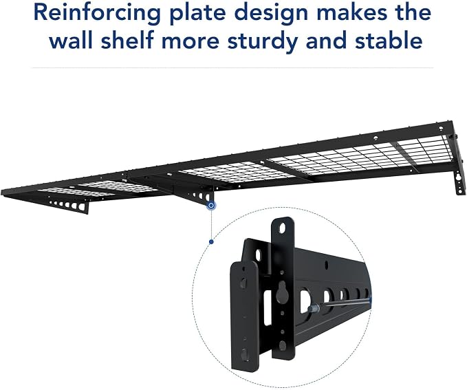 FLEXIMOUNTS 2 Pack 2x4ft Garage Storage 24x48 inch Heavy Duty Bike Wall - Image 5