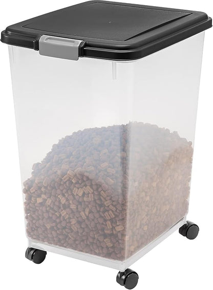 IRIS USA Airtight Dog Food Storage Container, Attachable Wheels, - Image 8