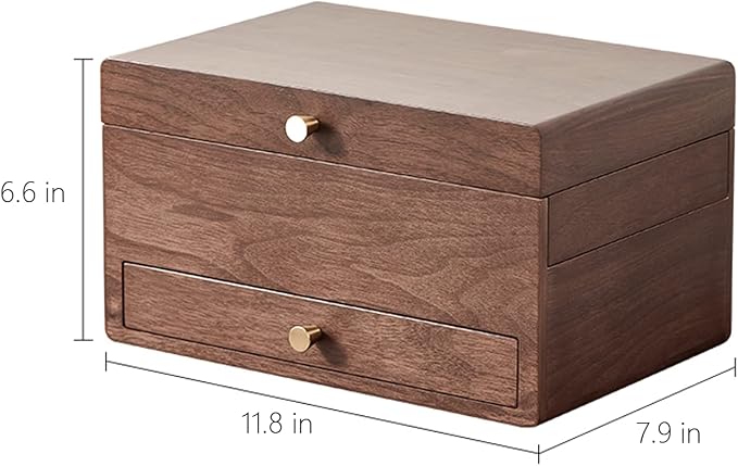 CHOSIN Black Walnut Jewelry Box - Image 5
