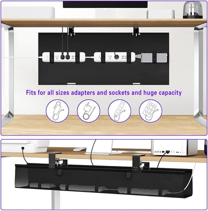 Under Desk Cable Management Tray 36" - Image 4