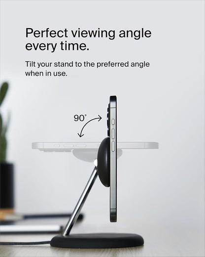 Belkin MagSafe-Compatible 3-in-1 Wireless Charger Stand 15W - Image 5