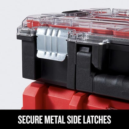 CRAFTSMAN VERSASTACK 17.126-in Metal Wheels Lockable Tool Box - Image 5