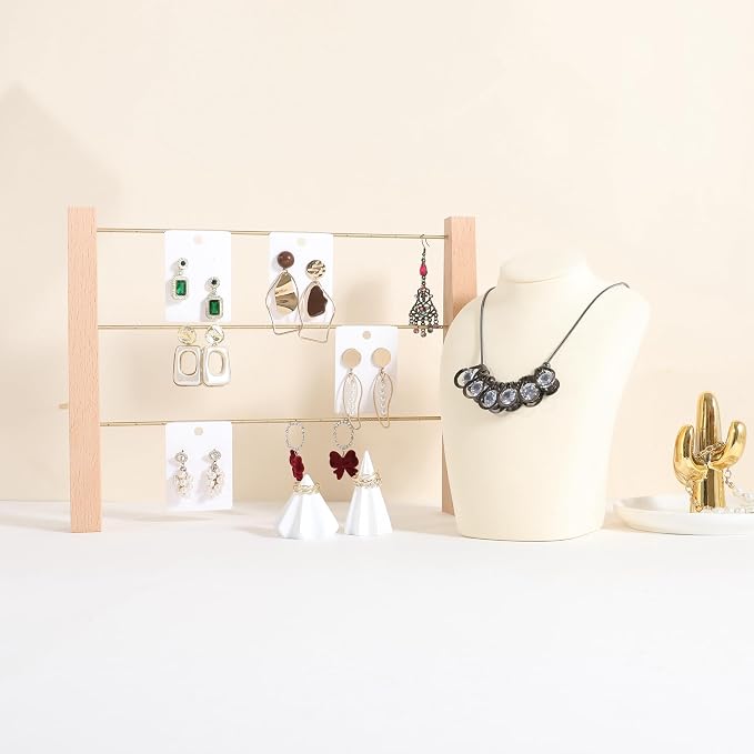 GemeShou 3 Tiers Beech Earring display stands - Image 7