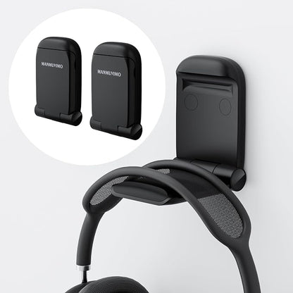 MAMUVIMO Headphone Stand, 2 Pack Headset Stand Foldable＆Sticky, Headphone by MANMUVIMO