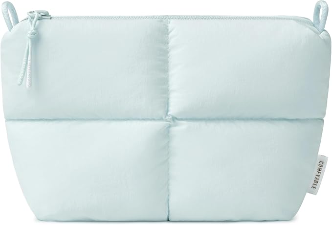 Comfyable Puffy Electronics Organizer Travel Case, Cute Tech Pouch - Image 2