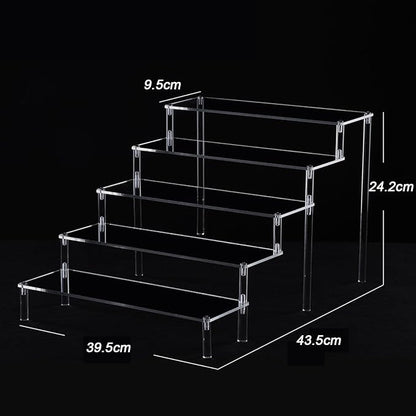 Clear Acrylic Tiered Display Stand - Image 2