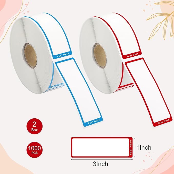 1000 Food Labels, Removable Freezer Labels - Image 2