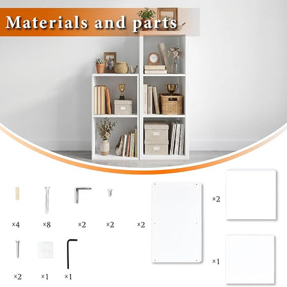 WannabeMyself【2026 Wooden Thick Frame 】 2 Cube Storage Organizer - Image 8