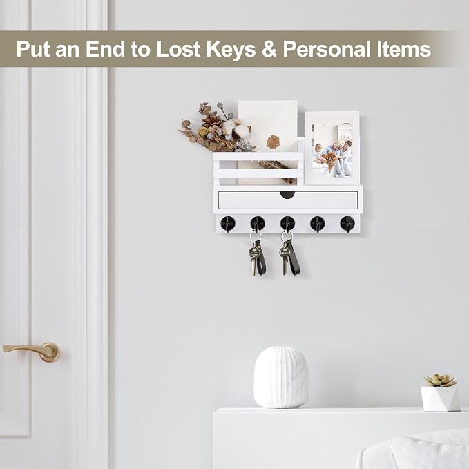 Key Holder Wall Mount, Mail Holder - Image 2