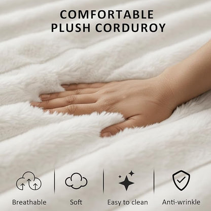 KCGKCG Sleeper Sofa Bed, 81” Pull Out Couch Bed, 3 in 1 L-Shaped Couch - Image 4