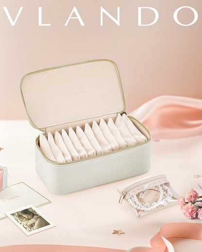 Vlando Travel Jewelry Case, Jewelry Box - Image 7