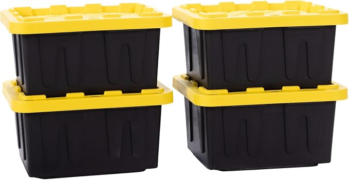 Plastic 5-Gallon Storage Tote - Image 8