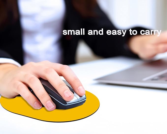 Small Mouse Pad, Waterproof and Non-Slip Rubber Bottom, Wireless Mouse - Image 5
