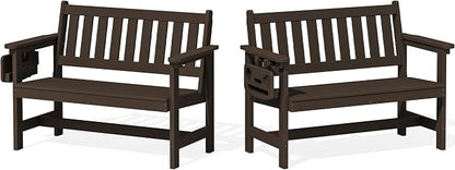 SERWALL HDPE Outdoor Bench by SERWALL