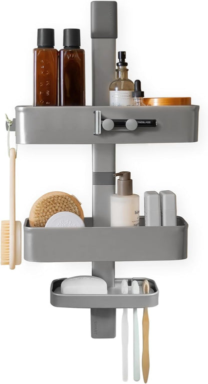 Rust Resistant Hygienic Shower Caddy – Hanging Bathroom Organizer by Unknown