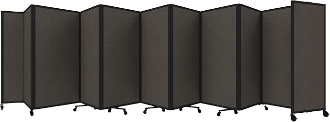 Versare Room Divider 360 Portable Wall Partition | Folding Panels | Large by VERSARE
