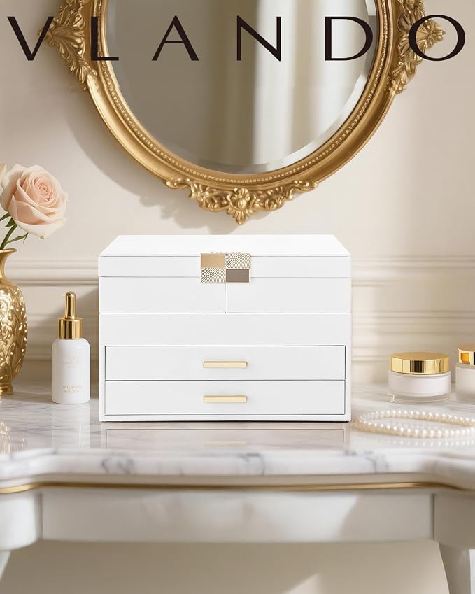 Vlando 4 Layers Jewelry Box - Image 7