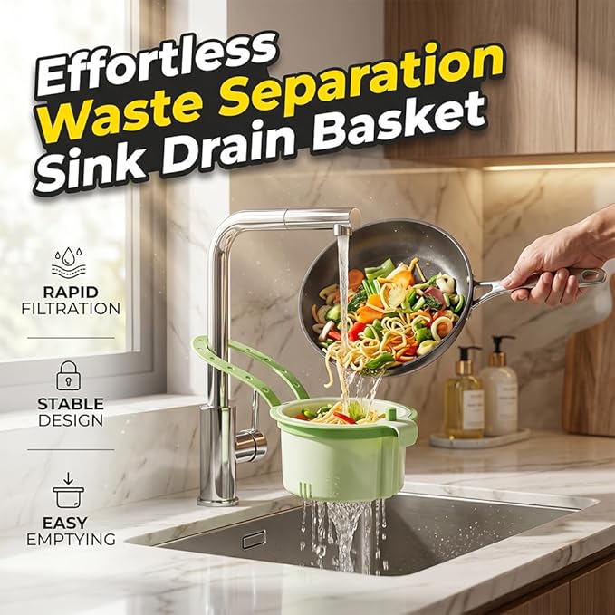 Multifunctional Hanging Sink Drain Basket - Image 2