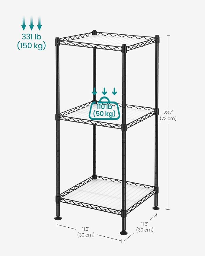 SONGMICS Storage Shelf, Bathroom Shelf - Image 7