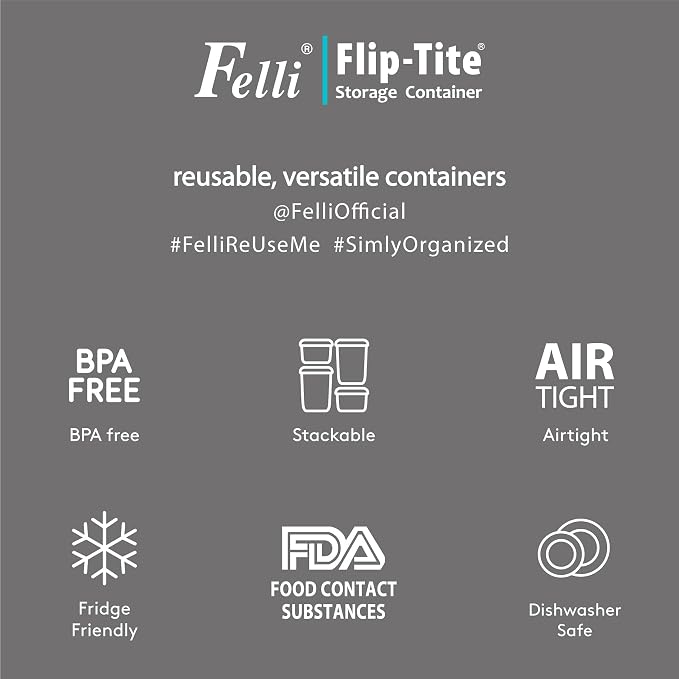 Felli Flip Tite Storage Container - Image 8