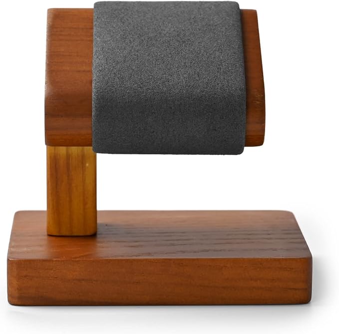 Oirlv Solid Wood Single Watch Display Stand Showcase Bracelet Bangle Jewelry - Image 6