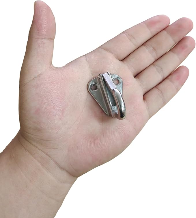soujkooy 4 Pcs Fender Hanger Strong 316 Stainless Steel Safety Heavy Hook - Image 5