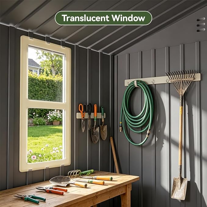 COMHOMA Outdoor Storage Shed - Image 3
