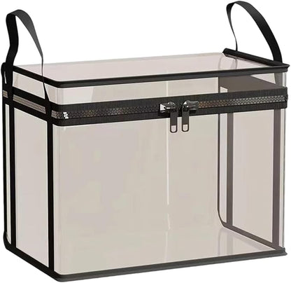 Large Clear Thick Plastic Storage Box by Aboutyes