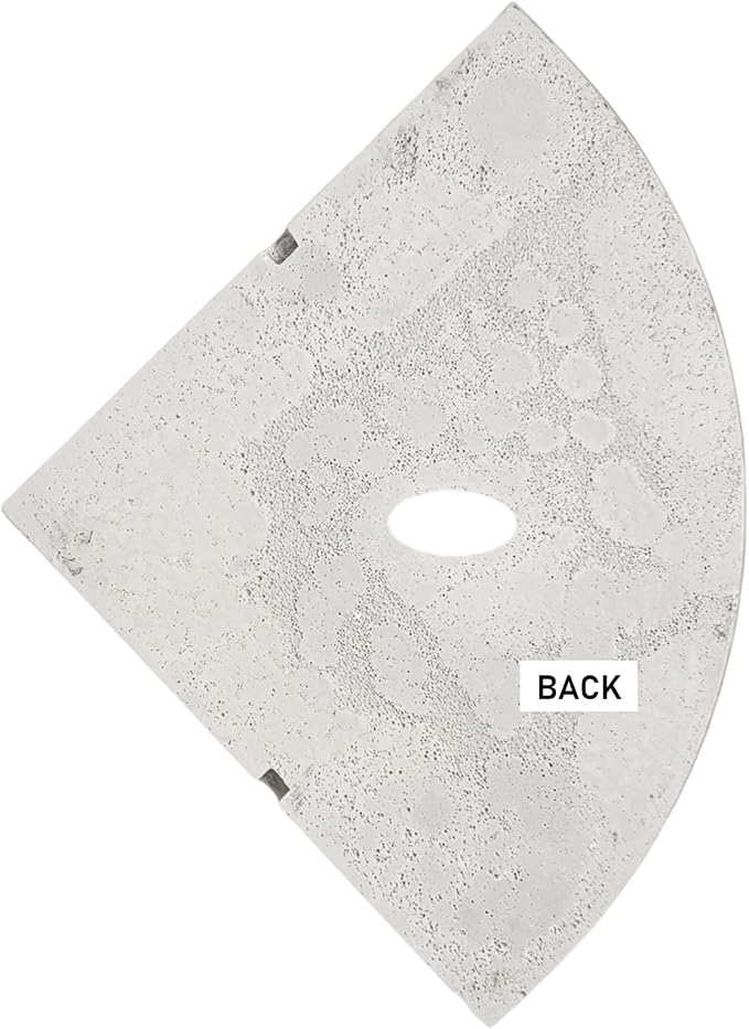 Tenedos Resin Decor 8 Inches Corner Shower Shelf – White Flatback 9x9 Wall - Image 7