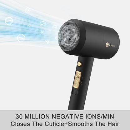 slopehill Professional Ionic Hair Dryer, Powerful 1800W Fast Drying Low Noise - Image 3