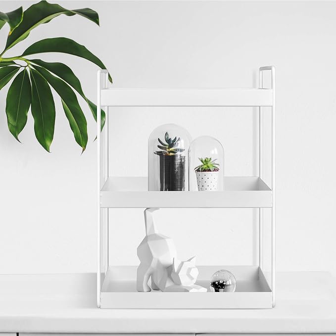 3-Tier Bathroom Countertop Organizer Vanity Tray Cosmetic & Makeup Storage - Image 3