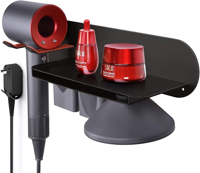 FLE Hair Dryer Holder Wall Mounted by FLE