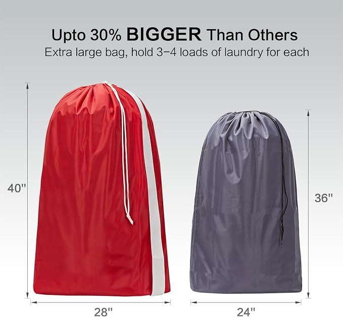 HOMEST XL Nylon Laundry Bag - Image 3