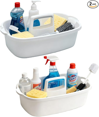 2 Pack Large Cleaning Caddy Portable Shower Basket Supply Organizer by Unknown