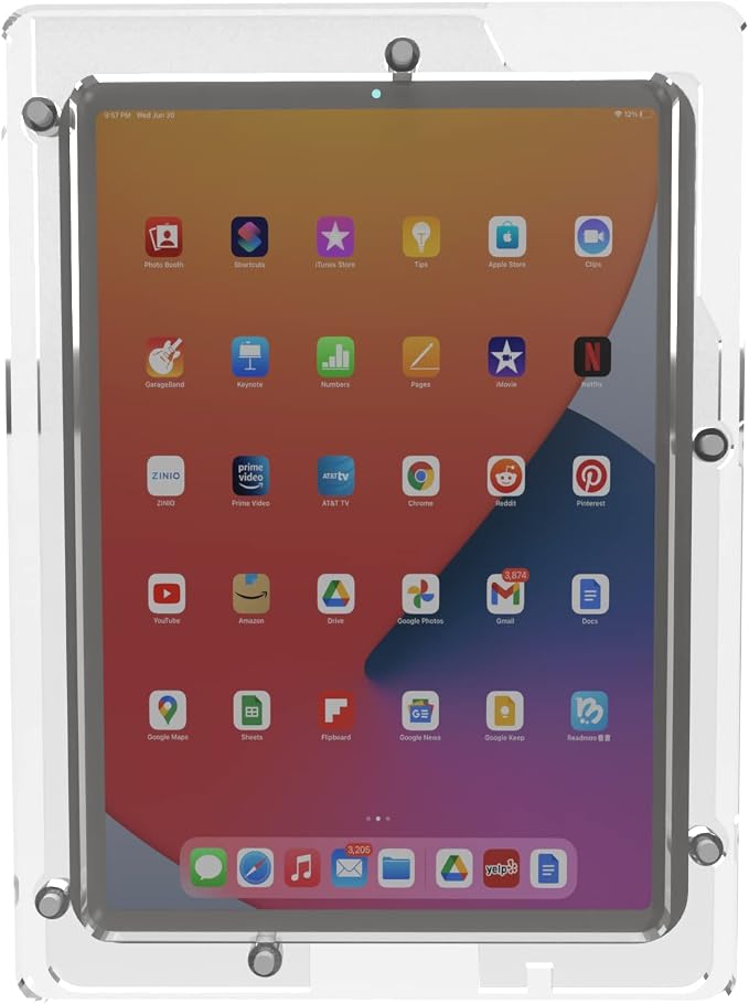 TABcare Anti-Theft Acrylic VESA Enclosure - Image 2