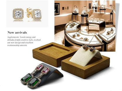 Jewelry Tray Solid Wood Display Stand Earrings Jewelry Earrings Display Tray - Image 6