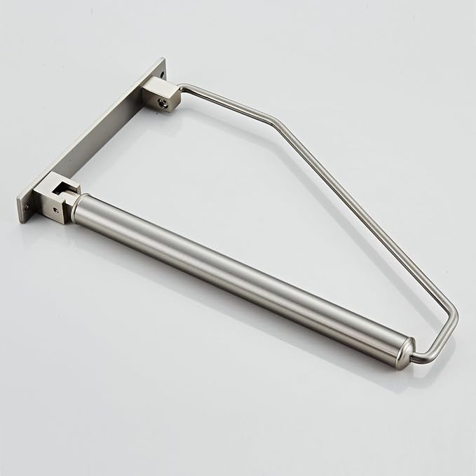 Folding Wall Mounted Clothes Hanger Rack Clothes Hook Solid Brass - Image 6