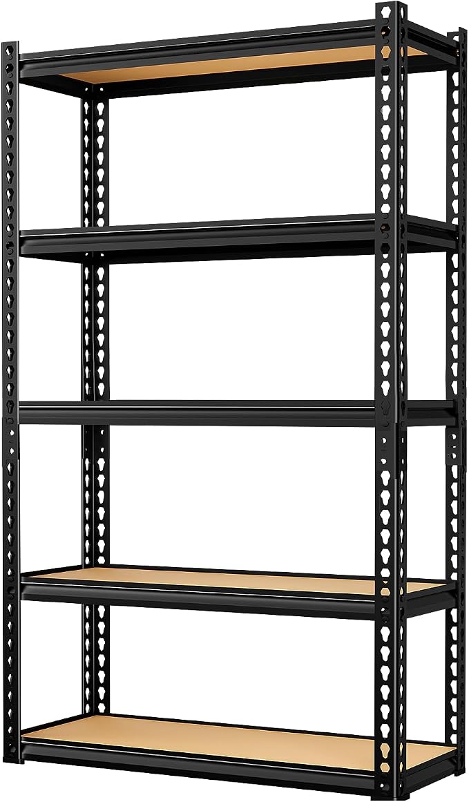 LEVELEVE 5-Tier Storage Shelving Unit, by Enjoyyourlife