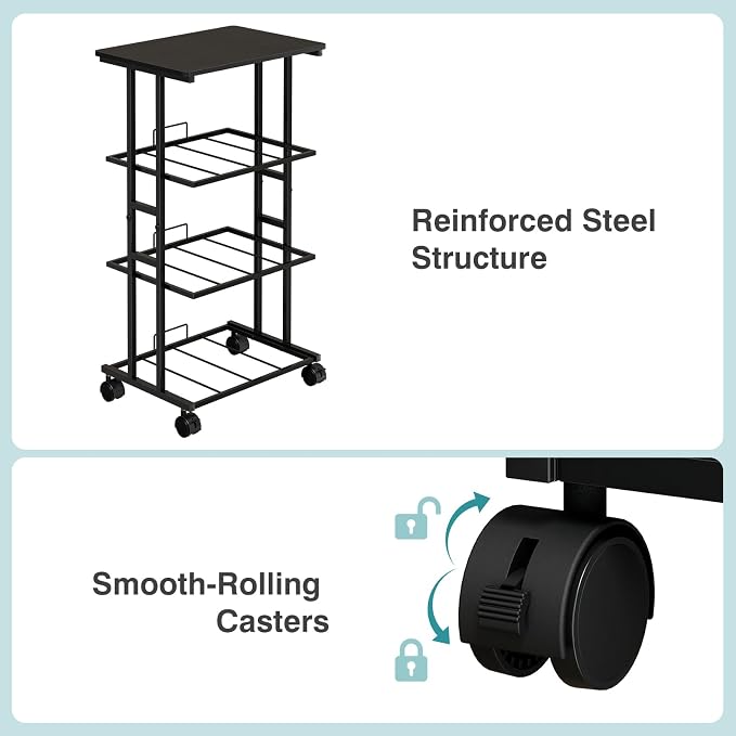 OLIXIS Dresser Storage with 3 Drawers, Fabric Dresser Tower - Image 7