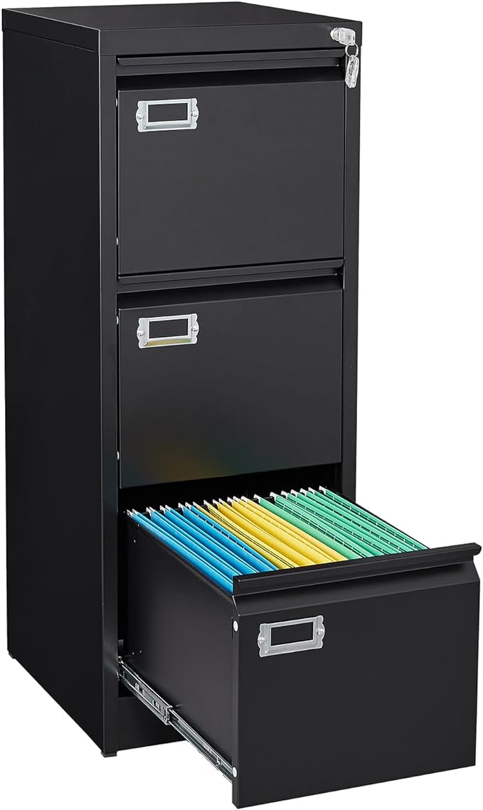 SISESOL 3 Drawer File Cabinet by SISESOL