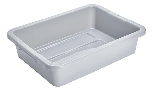 Rubbermaid Commercial Products Standard Bus/Utility Box, 4.6-Gallon, Heavy Duty by RubbermaidCommercialProducts