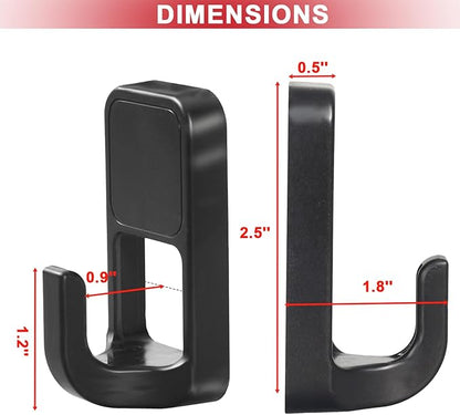 3 Pack Magnetic Grill Hooks for Traeger BAC536, Smoke Magnetic Tool Hooks - Image 3