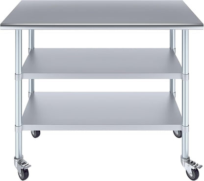 AmGood Stainless Steel Work Table - Image 2