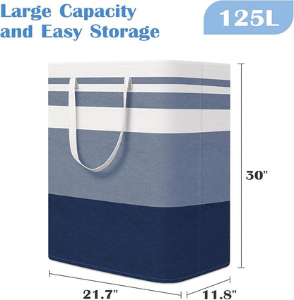 BlissTotes 3-Pack Laundry Basket, Freestanding＆Waterproof Laundry Hamper - Image 2