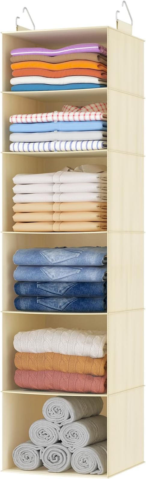 Lifewit 6 Tier Hanging Closet Organizer and Storage by Lifewit