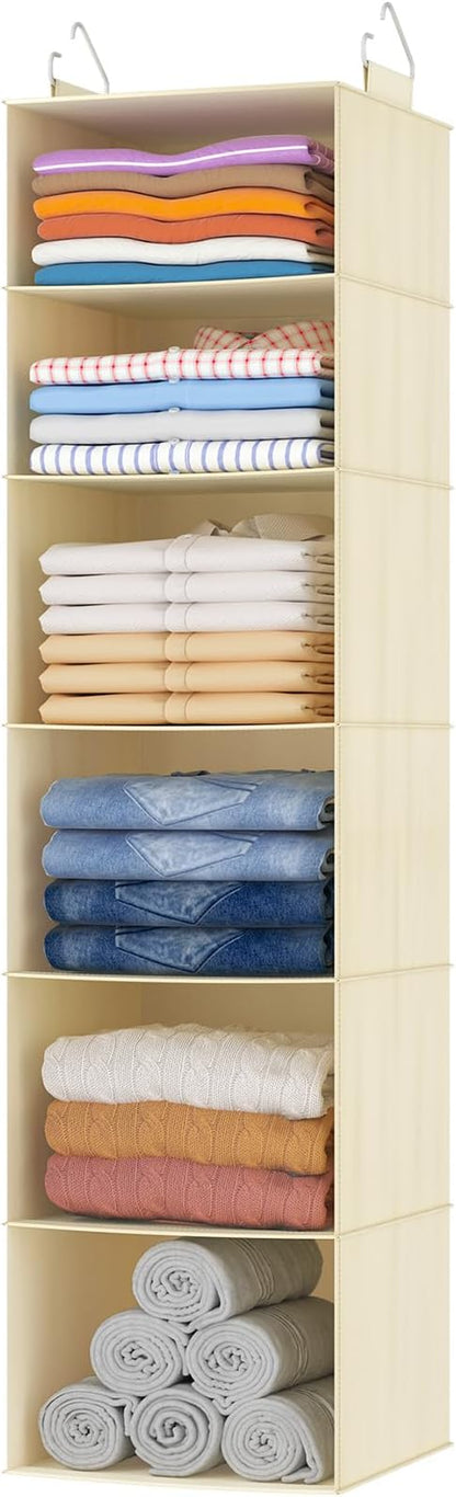 Lifewit 6 Tier Hanging Closet Organizer and Storage by Lifewit