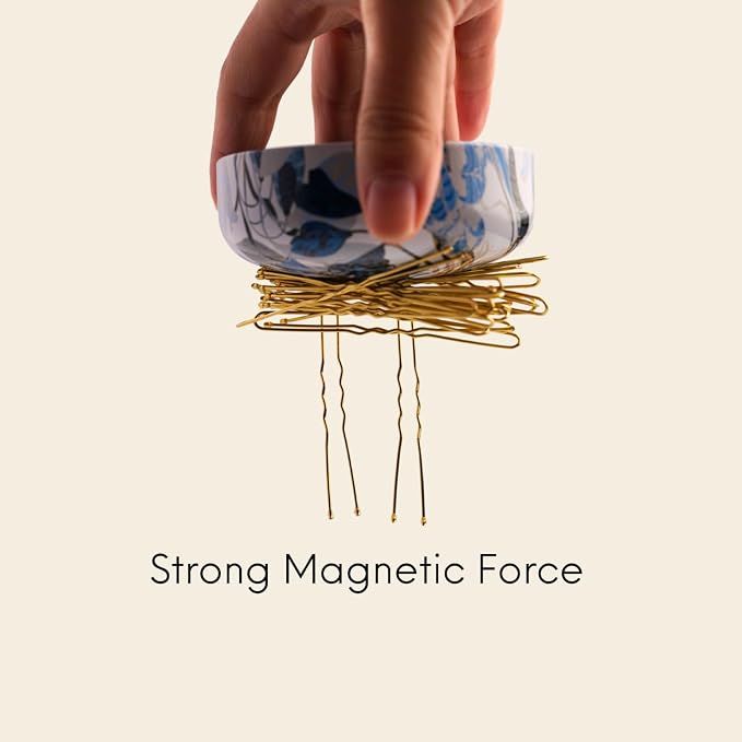 Magnetic Bobby Pin Holder, 2-in-1 Design Bobby Pins Collector and Storage - Image 3