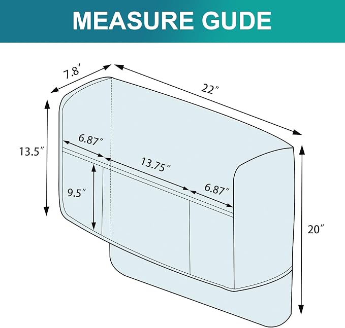 Turquoize Waterproof Armrest Covers - Image 6